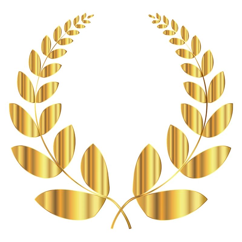 Lorbeerkranz Gold