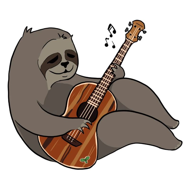 Faul Ukulele spielen