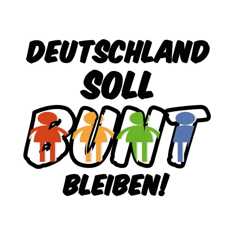 Buntes Deutschland Geschenk