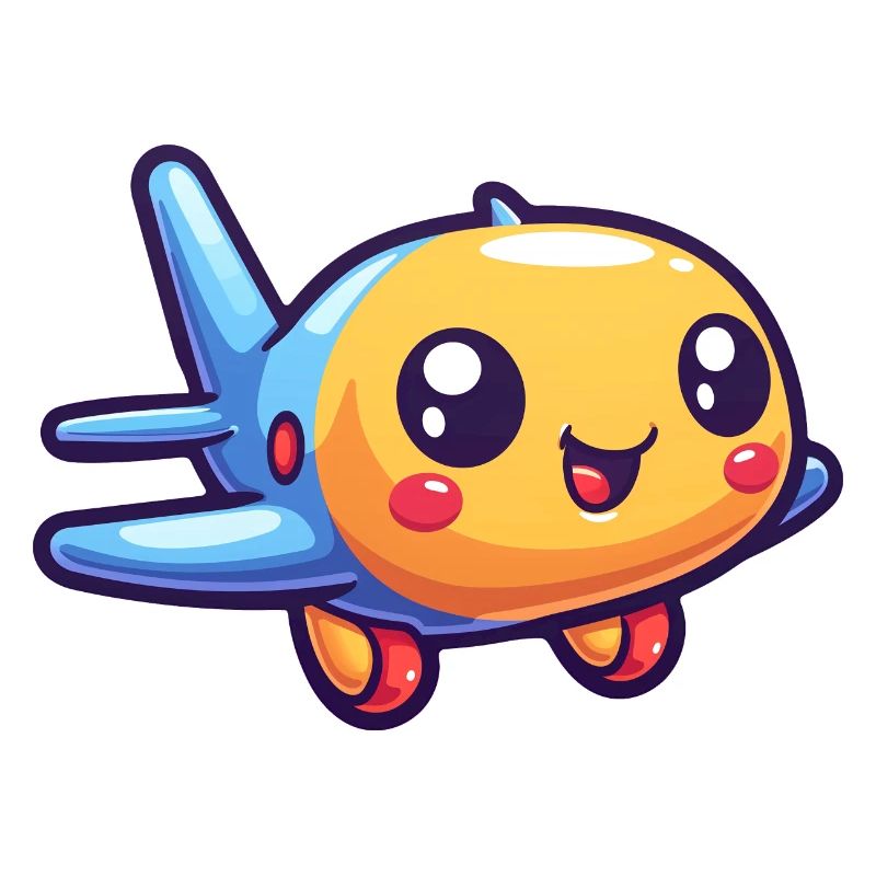 Niedliches Flugzeug