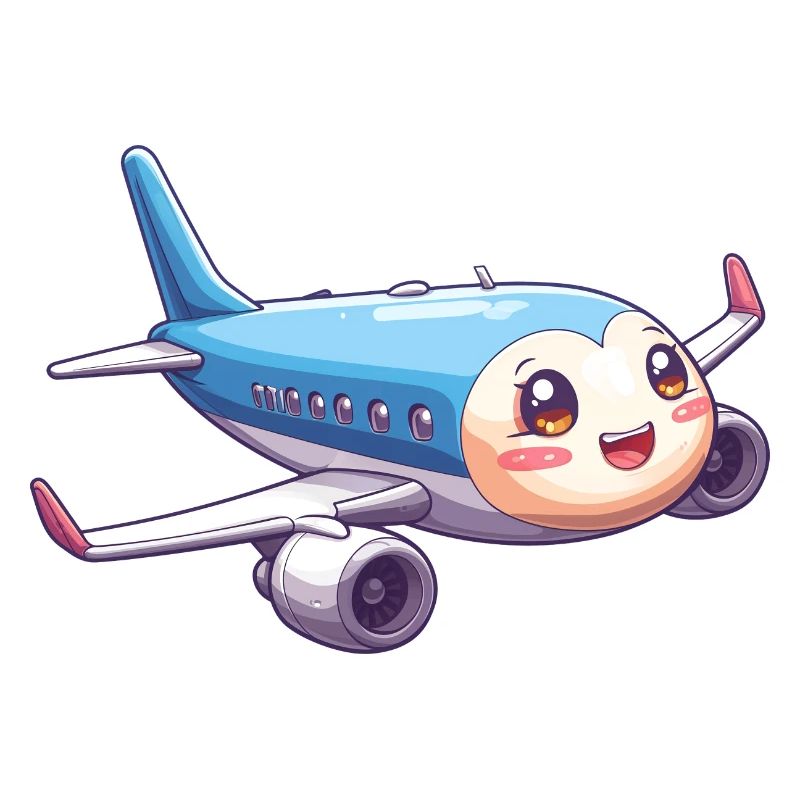 Niedliches Flugzeug