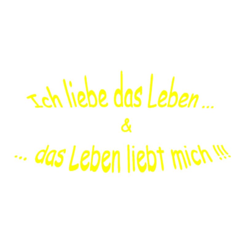 Ich-liebe-das-Leben-gelb