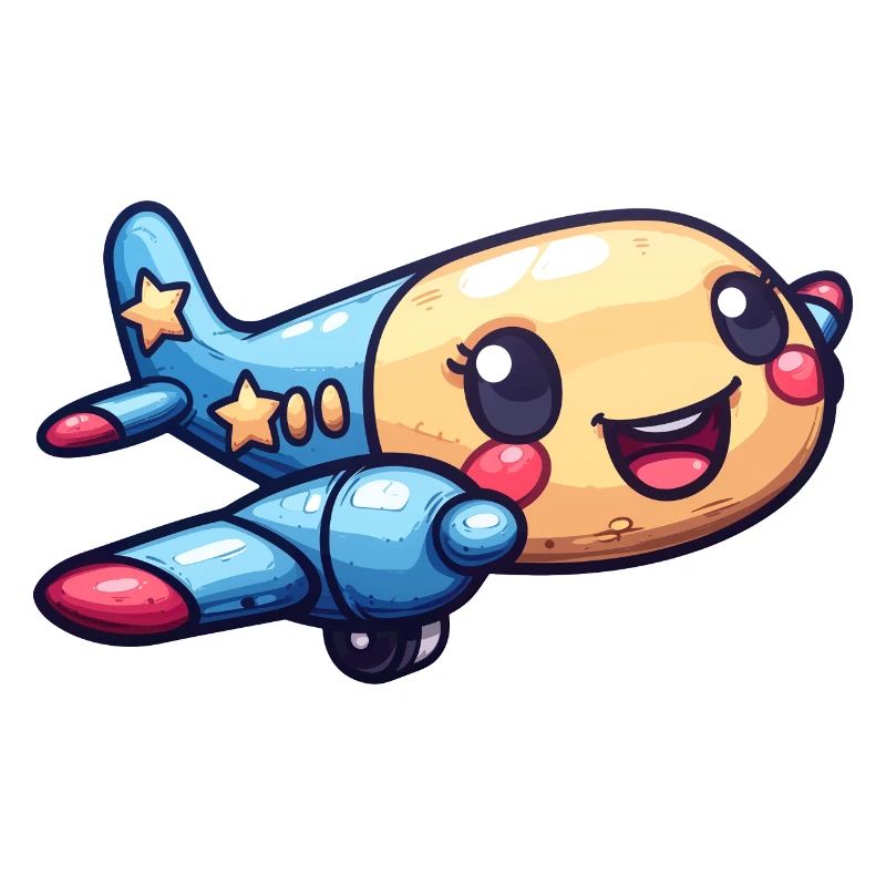 Niedliches Flugzeug