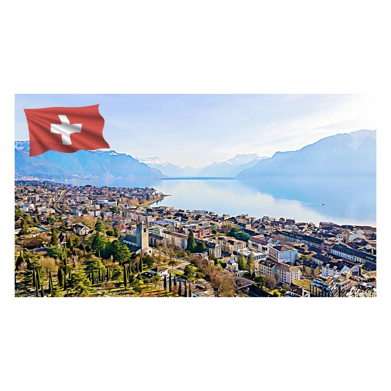 Vevey, Schweiz.