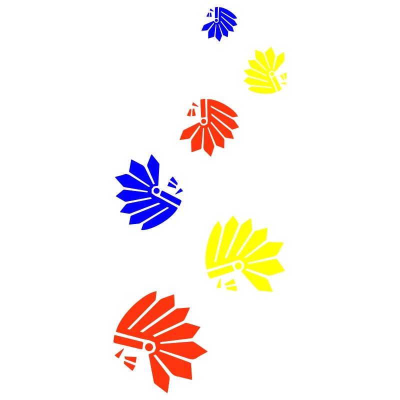 Indianer kopf symbol