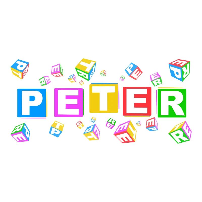 PETER colourful cubes