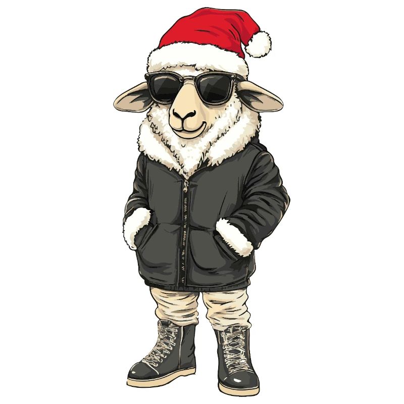Schaf Weihnachten Winter