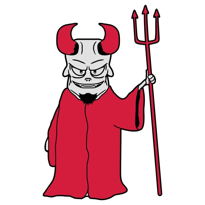 Mr underworld coat Trident evil Satan grin