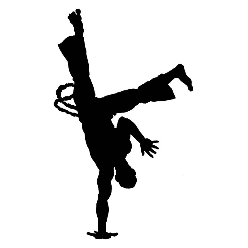 Capoeira regionale Silhouette