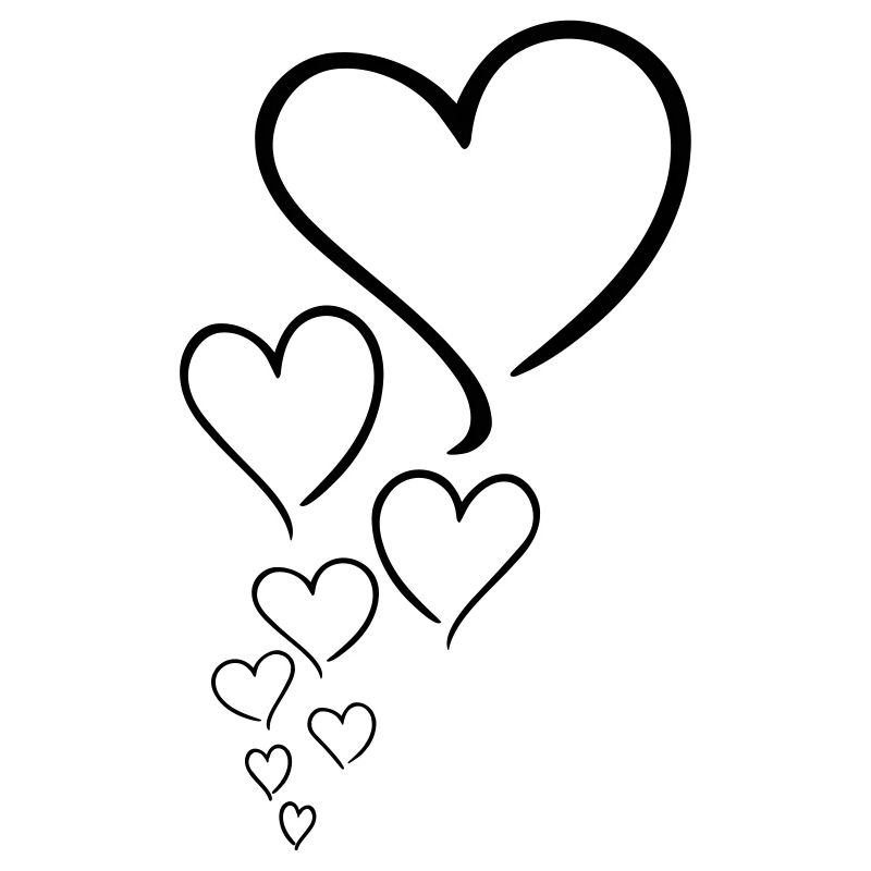 Herz verbreitet Liebe