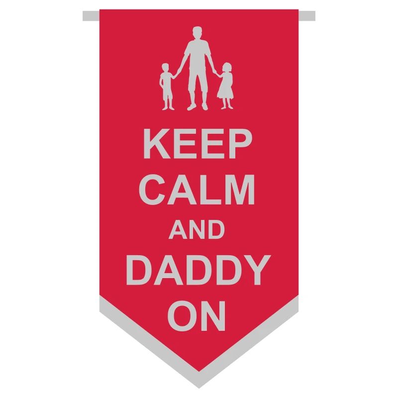 Banner Keep Calm Daddy