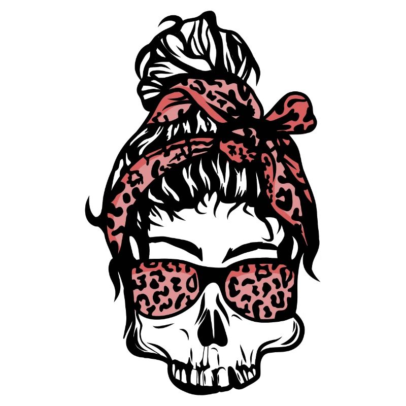 Female Skull // Illustration