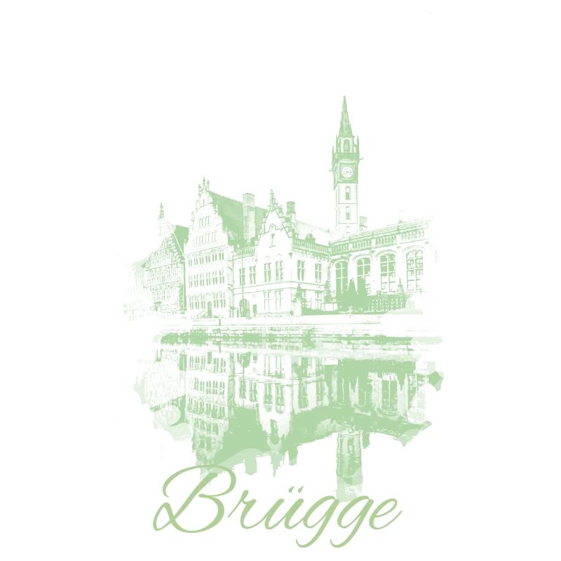 Brügge, Belgien, Häuser,skyline