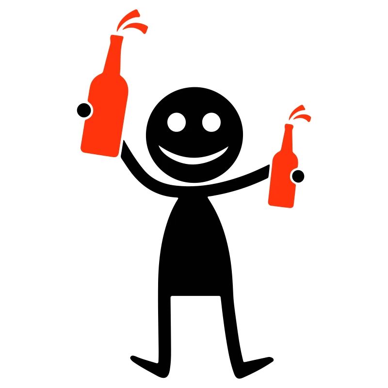 Bier Party Silhouette