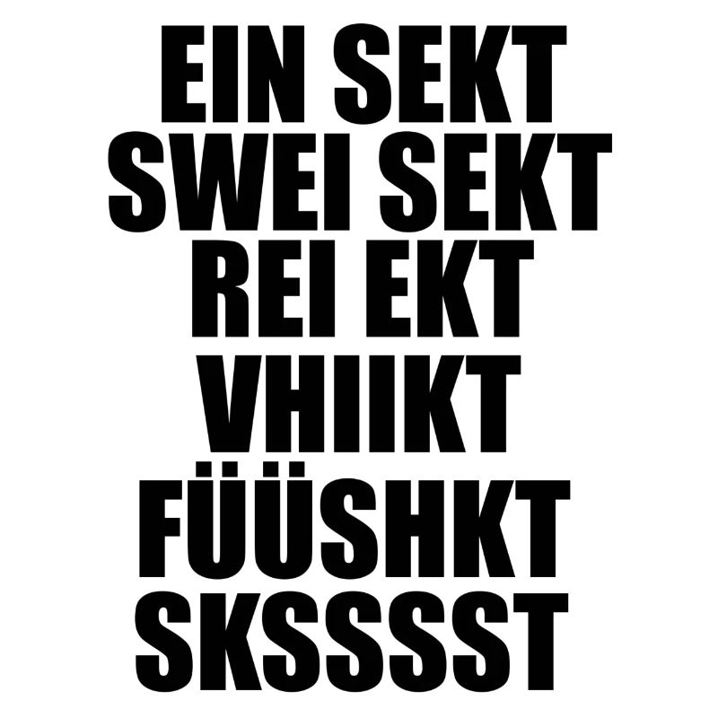 Sekttrinker humor