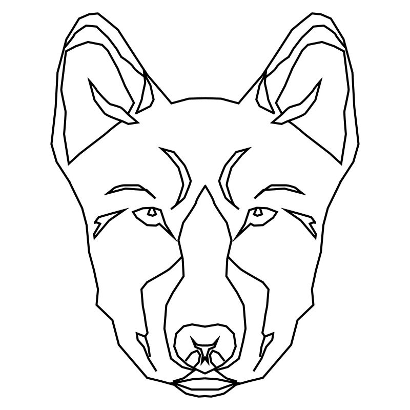 Stylized Dog