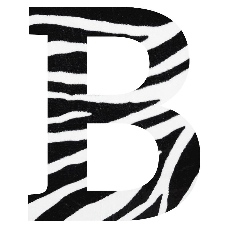 Buchstabe b Zebra