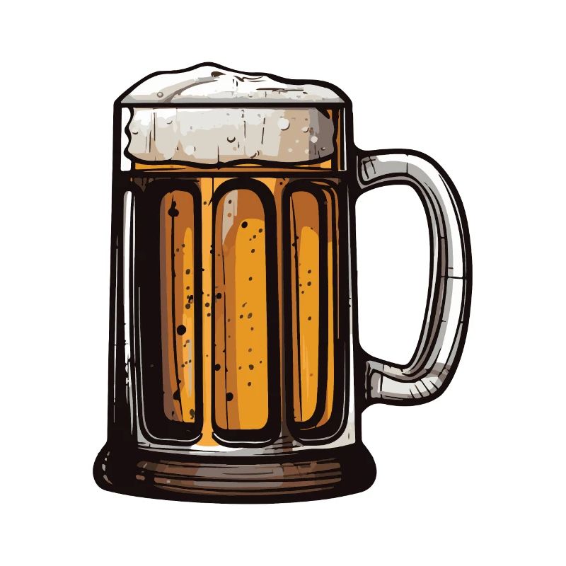 Bierkrug Bier Glas