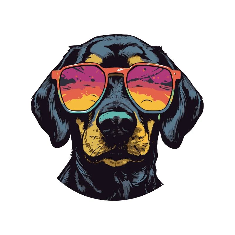 Teckel Tête de chien Teckel