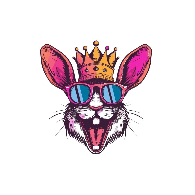 Bunny Comic Funny Party