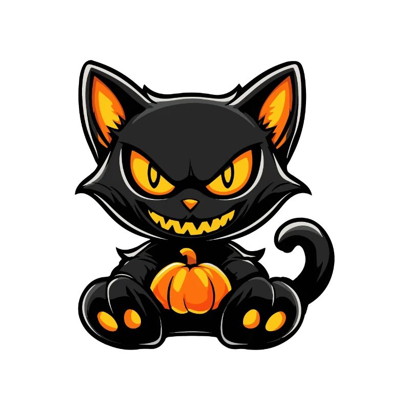 Katze Halloween Kater