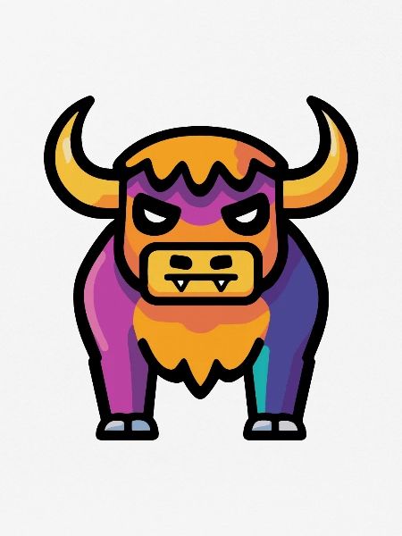 Stier Halloween Tier