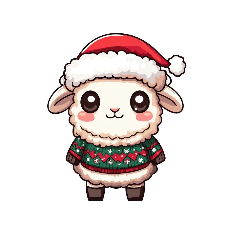 Sheep Christmas Comic