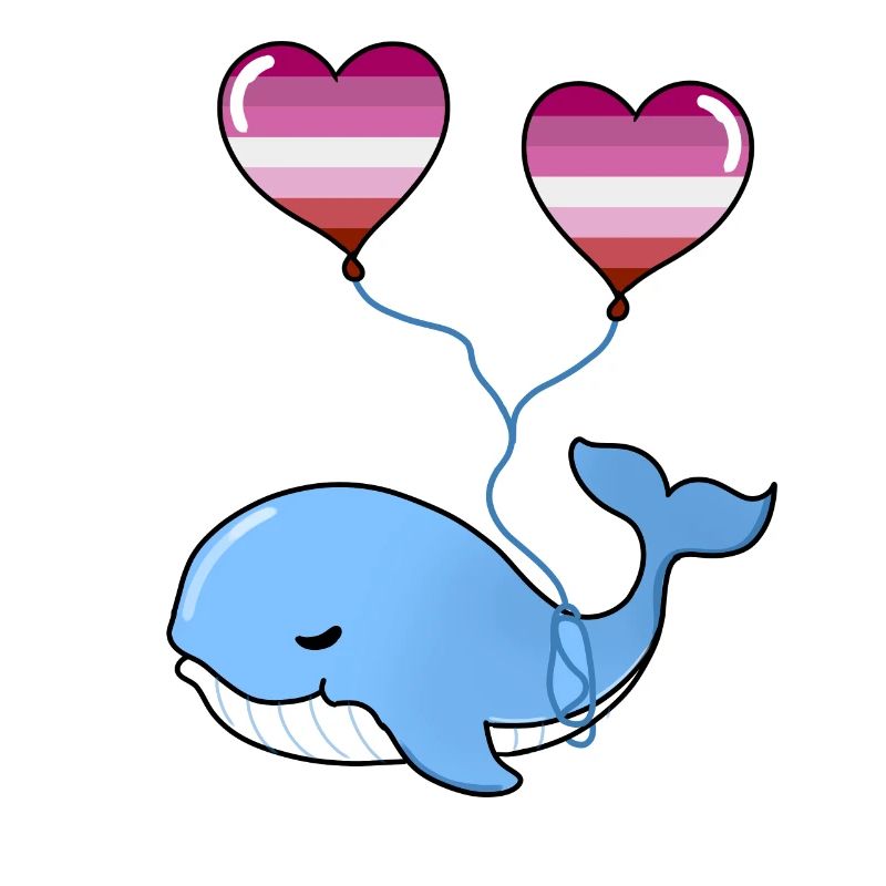 Wal Herzballon Lesbian