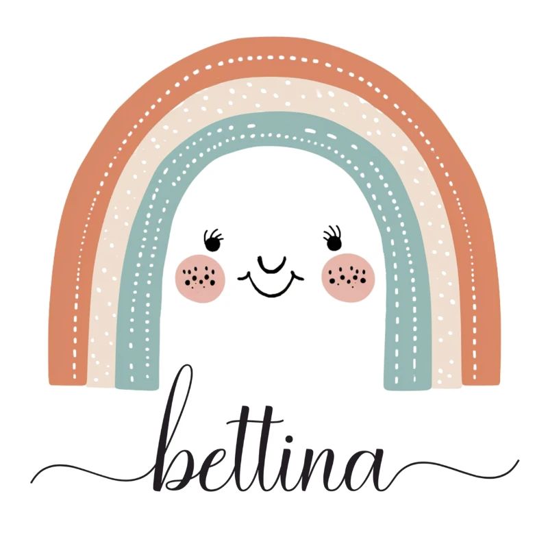 Bettina! Regenbogen, personalisierbar