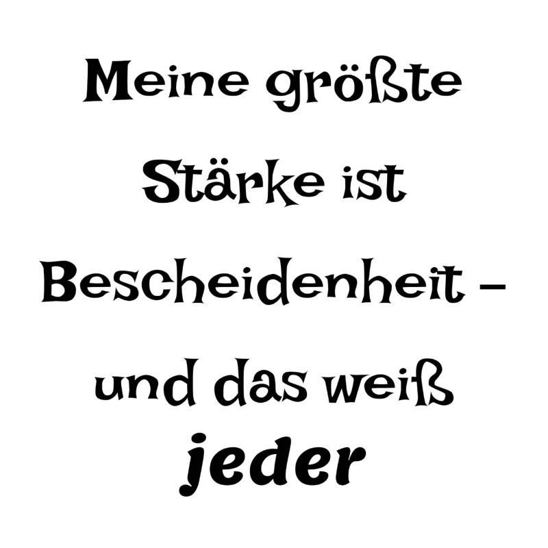 Selbstironische Sprüche