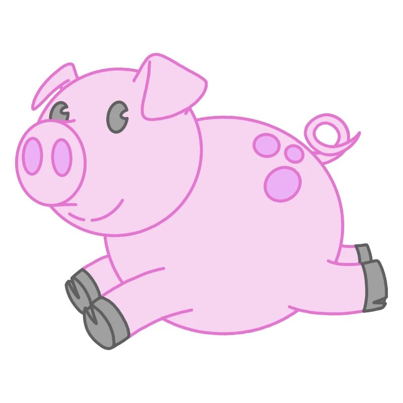 Nettes kleines Schweinchen