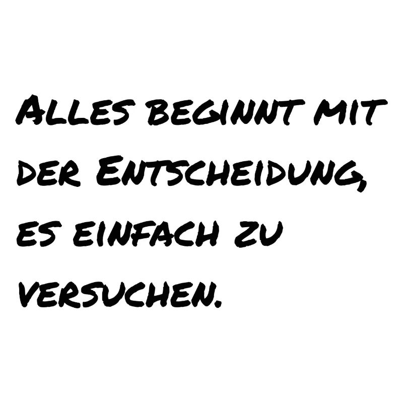 Motivierender Spruch 