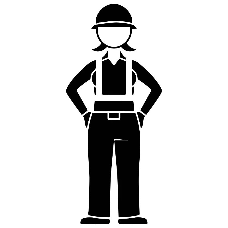 Ouvrier du bâtiment Construction de maison