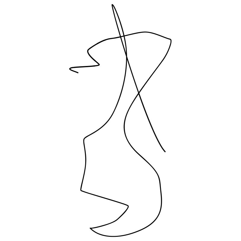 Chaotische Line-Art 2