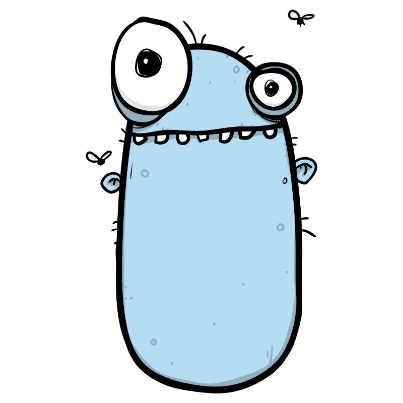 Lustiges liebenswertes Kindermonster
