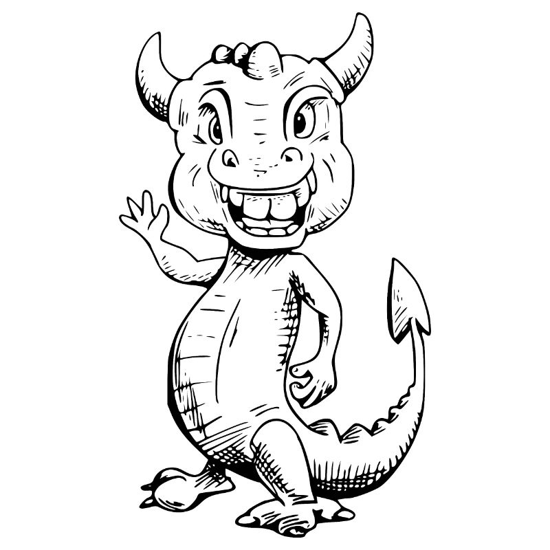 Design avec ondulation de dragon