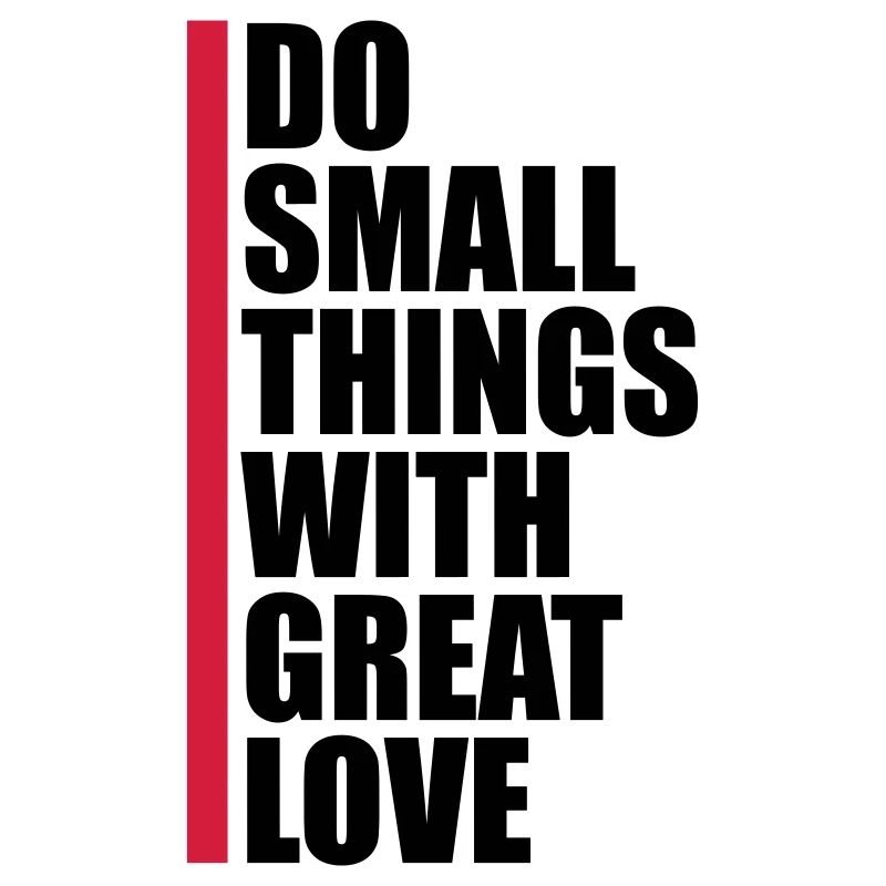 Zitat do small things