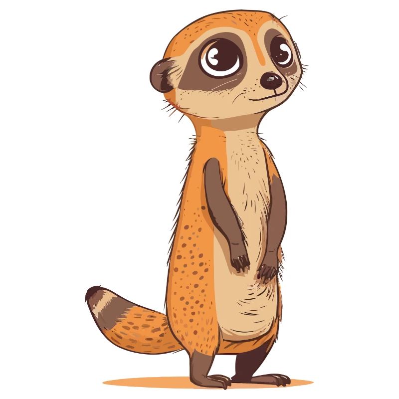 süßes Erdmännchen