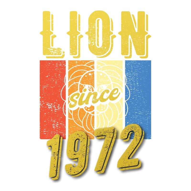 Löwe 1972 Sternzeichen Geburtstag Geschenk