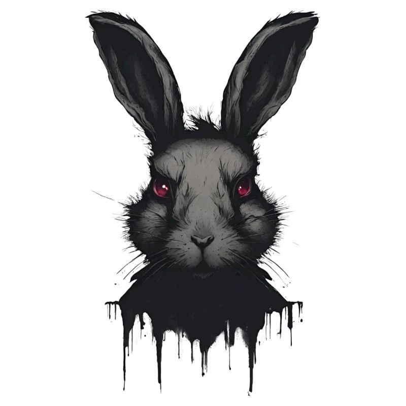Dunkler Hase