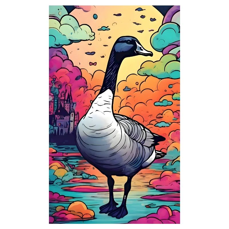 Märchenhafte Gans Gans
