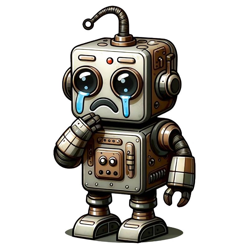Alter Retro-Roboter