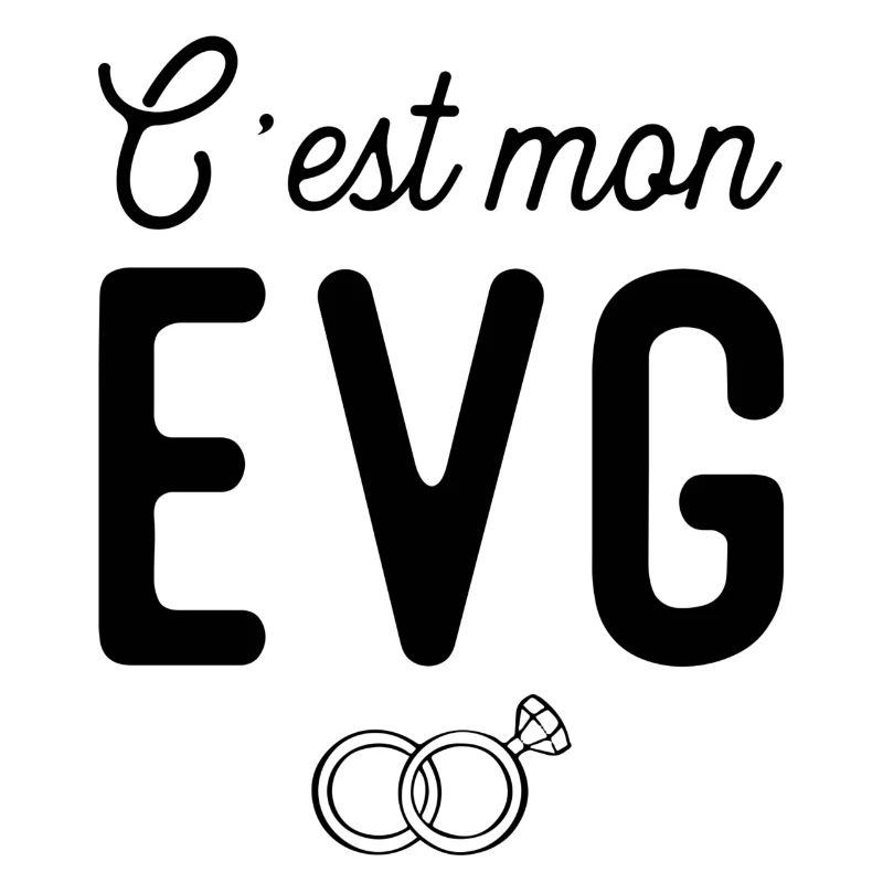 C'est mon evg mariage