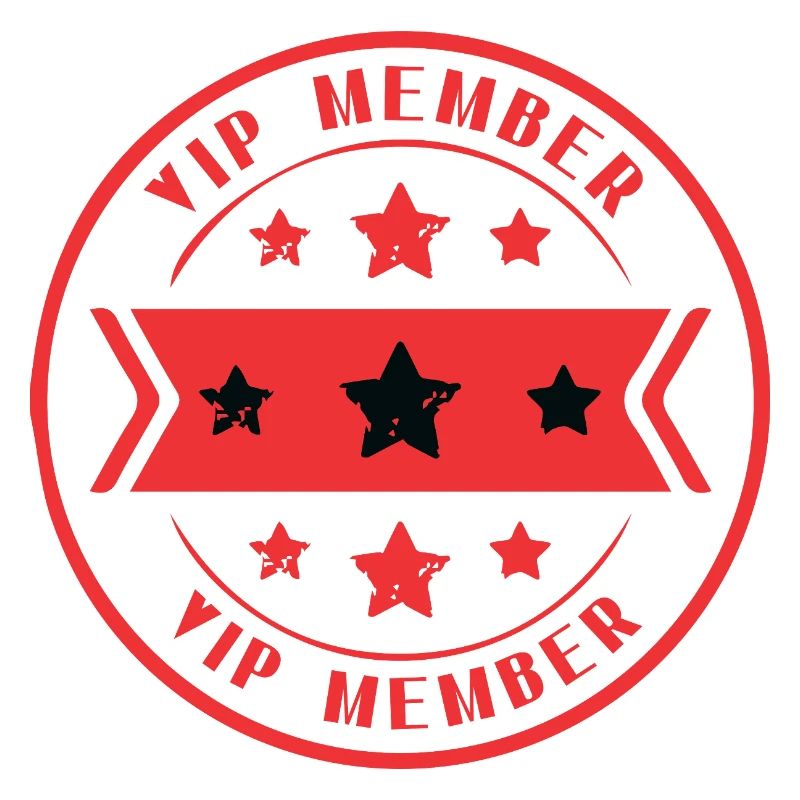 Vip Member Stempel