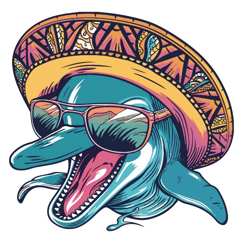 Delfin Lustig Sombrero