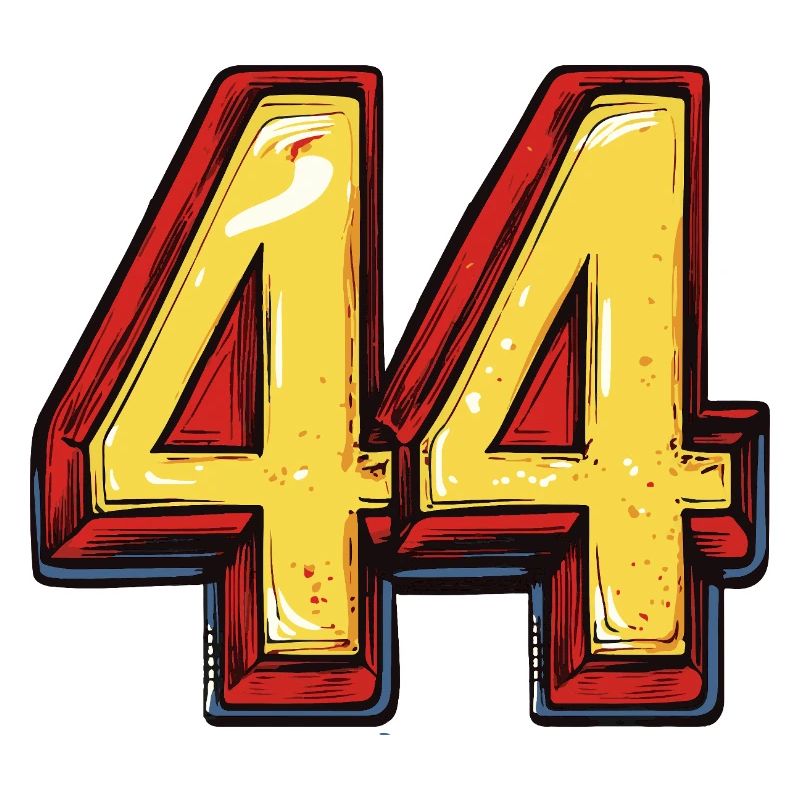 44 Zahl symbol