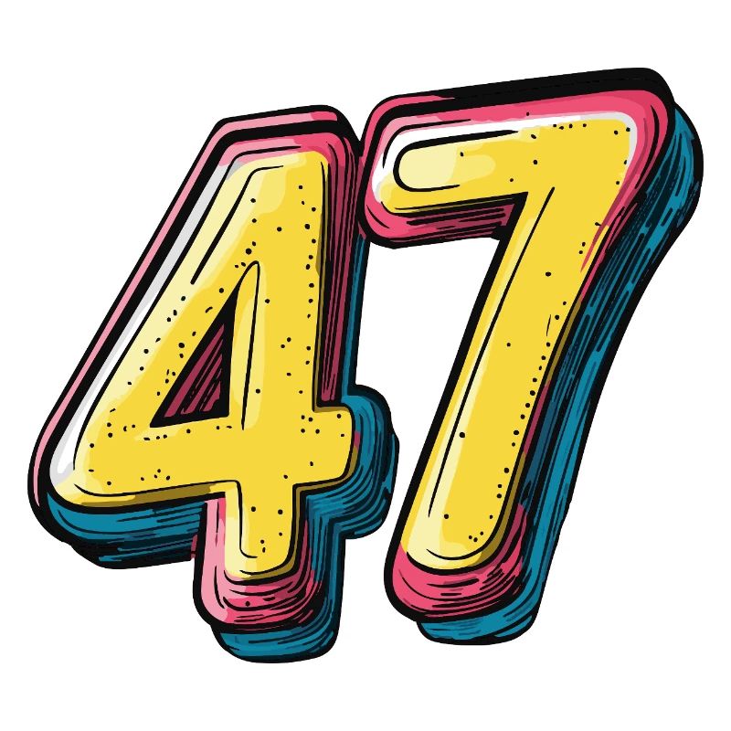 47 Zahl symbol