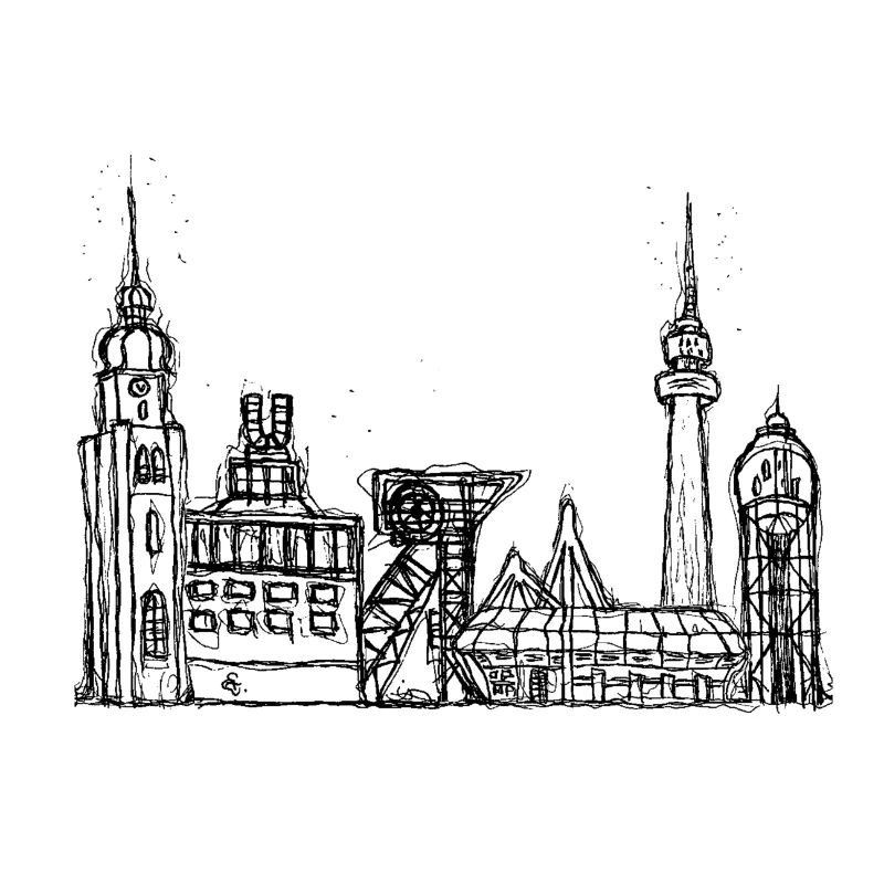 Dortmund Skyline