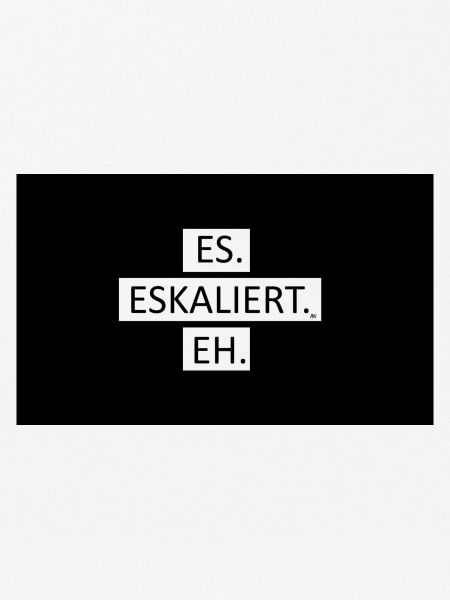 Es eskaliert eh