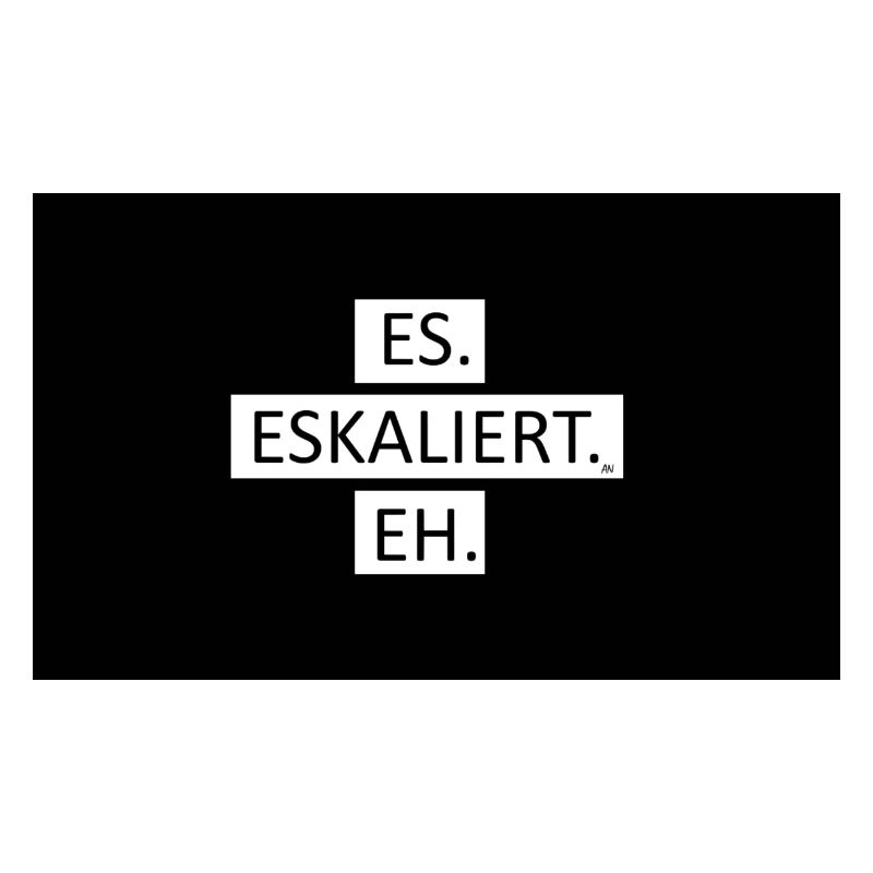 Es eskaliert eh